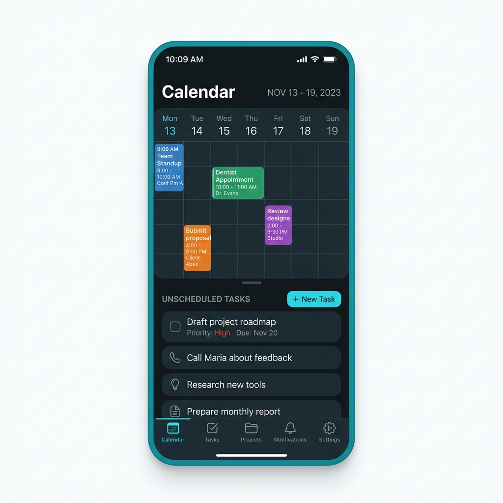 DeChaos Calendar view