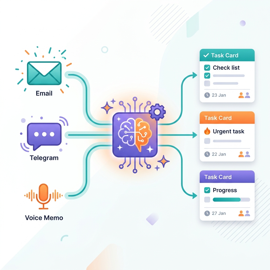 DeChaos workflow: chaos in, clarity out